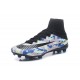 Crampons Football Nouveaux Nike Mercurial Superfly V FG - Noir Bleu