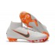 Chaussures football Nike Mercurial Superfly 360 VI Elite DF FG Blanc Orange