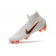 Chaussures football Nike Mercurial Superfly 360 VI Elite DF FG Blanc Orange