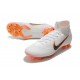Chaussures football Nike Mercurial Superfly 360 VI Elite DF FG Blanc Orange
