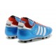 Chaussures de Football adidas Copa Mundial FG Cuir de Kangourou Bleu