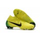 Chaussures football Nike Mercurial Superfly 360 VI Elite DF FG Jaune Vert