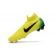 Chaussures football Nike Mercurial Superfly 360 VI Elite DF FG Jaune Vert
