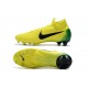 Chaussures football Nike Mercurial Superfly 360 VI Elite DF FG Jaune Vert