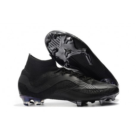 Chaussures football Nike Mercurial Superfly 360 VI Elite DF FG Noir