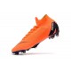Chaussures football Nike Mercurial Superfly 360 VI Elite DF FG Orange Noir