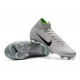 Chaussures football Nike Mercurial Superfly 360 VI Elite DF FG Argent Gris