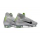 Chaussures football Nike Mercurial Superfly 360 VI Elite DF FG Argent Gris