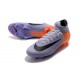 Chaussures football Nike Mercurial Superfly 360 VI Elite DF FG Violet Orange Noir