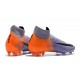 Chaussures football Nike Mercurial Superfly 360 VI Elite DF FG Violet Orange Noir