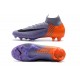 Chaussures football Nike Mercurial Superfly 360 VI Elite DF FG Violet Orange Noir