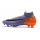 Chaussures football Nike Mercurial Superfly 360 VI Elite DF FG Violet Orange Noir