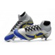 Chaussures football Nike Mercurial Superfly 360 VI Elite DF FG Argent Bleu