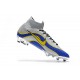 Chaussures football Nike Mercurial Superfly 360 VI Elite DF FG Argent Bleu