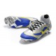 Chaussures football Nike Mercurial Superfly 360 VI Elite DF FG Argent Bleu
