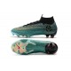 Chaussures Ronaldo Nike Mercurial Superfly 360 VI Elite DF FG Bleu Or