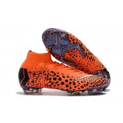 Chaussures Ronaldo Nike Mercurial Superfly 360 VI Elite DF FG Orange