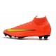 Nike Crampons Mercurial Superfly 6 Elite DF Orange Jaune