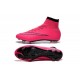 Nike Crampon Moulé Nouveaux Mercurial Superfly Iv FG Rose Noir