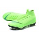 Nike Crampons Mercurial Superfly 6 Elite DF Vert Noir