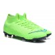 Nike Crampons Mercurial Superfly 6 Elite DF Vert Noir