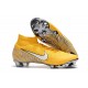 Nike Crampons Mercurial Superfly 6 Elite DF Jaune Blanc