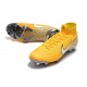 Nike Crampons Mercurial Superfly 6 Elite DF Jaune Blanc