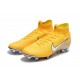 Nike Crampons Mercurial Superfly 6 Elite DF Jaune Blanc
