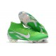 Nike Crampons Mercurial Superfly 6 Elite DF Vert Argent