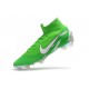 Nike Crampons Mercurial Superfly 6 Elite DF Vert Argent
