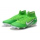 Nike Crampons Mercurial Superfly 6 Elite DF Vert Argent
