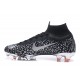 Ronaldo Nike Crampons Mercurial Superfly 6 Elite CR7 FG Noir Argent