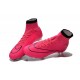 Nike Crampon Moulé Nouveaux Mercurial Superfly Iv FG Rose Noir