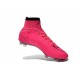 Nike Crampon Moulé Nouveaux Mercurial Superfly Iv FG Rose Noir