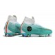 Ronaldo Nike Mercurial Superfly VI Elite FG CR7 Blanc Bleu