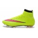 Crampons de Football Nike Mercurial Superfly FG ACC Jaune Rose