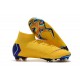 Nike Mercurial Superfly VI Elite FG Nouveau Chaussure Jaune Bleu