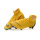 Nike Mercurial Superfly VI Elite FG Nouveau Chaussure Jaune Bleu