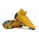 Nike Mercurial Superfly VI Elite FG Nouveau Chaussure Jaune Bleu