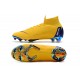 Nike Mercurial Superfly VI Elite FG Nouveau Chaussure Jaune Bleu