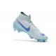 Nike Mercurial Superfly VI Elite FG Nouveau Chaussure Bleu Blanc