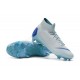 Nike Mercurial Superfly VI Elite FG Nouveau Chaussure Bleu Blanc