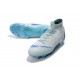Nike Mercurial Superfly VI Elite FG Nouveau Chaussure Bleu Blanc
