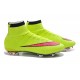 Crampons de Football Nike Mercurial Superfly FG ACC Jaune Rose