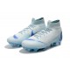 Nike Mercurial Superfly VI Elite FG Nouveau Chaussure Bleu Blanc