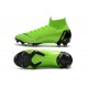 Nike Mercurial Superfly VI Elite FG Nouveau Chaussure Vert Noir