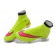 Crampons de Football Nike Mercurial Superfly FG ACC Jaune Rose