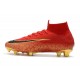 Ronaldo Nike Mercurial Superfly VI Elite FG CR7 Rouge Or