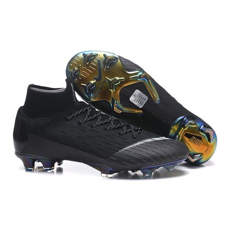 Nike Mercurial Superfly VI Elite FG Nouveau Chaussure Noir Blanc
