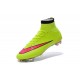 Crampons de Football Nike Mercurial Superfly FG ACC Jaune Rose